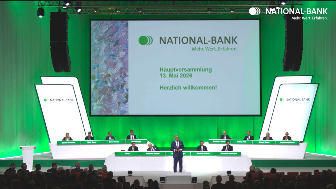 Hauptversammlung am 13. Mai 2026
